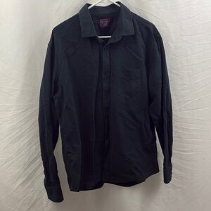 Untuckit Men’s Button Up Long Sleeve Shirts size XL Lot Of 2 Black & Plaid